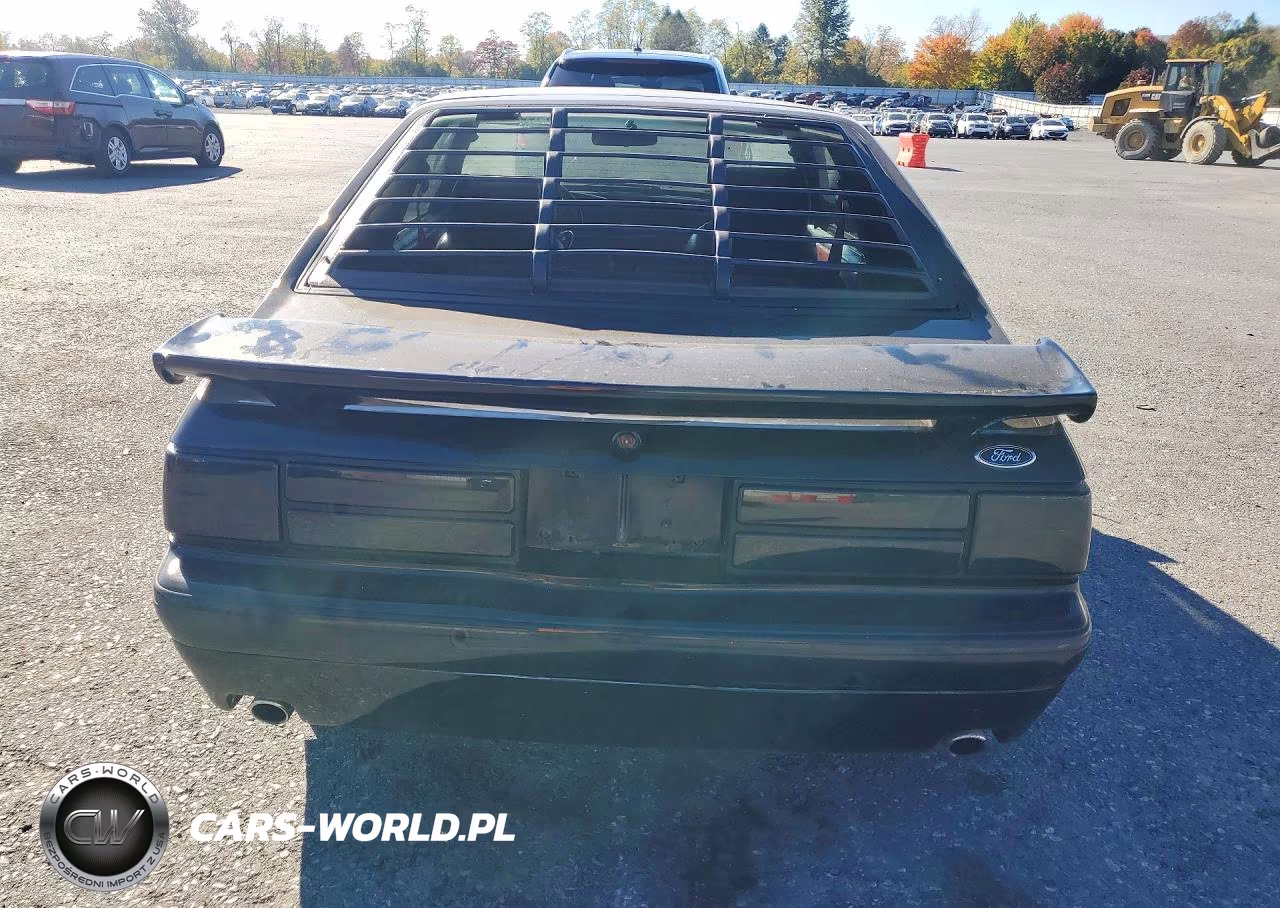 1989 Ford Mustang Lx VIN:1FABP41E7KF119658 - 6