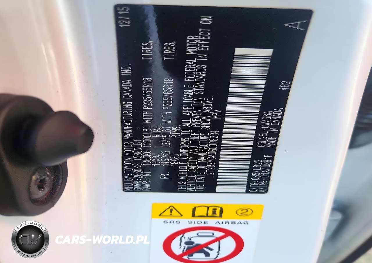 2016 Lexus Rx 350 Base VIN:2T2BZMCA0GC008234 - 13