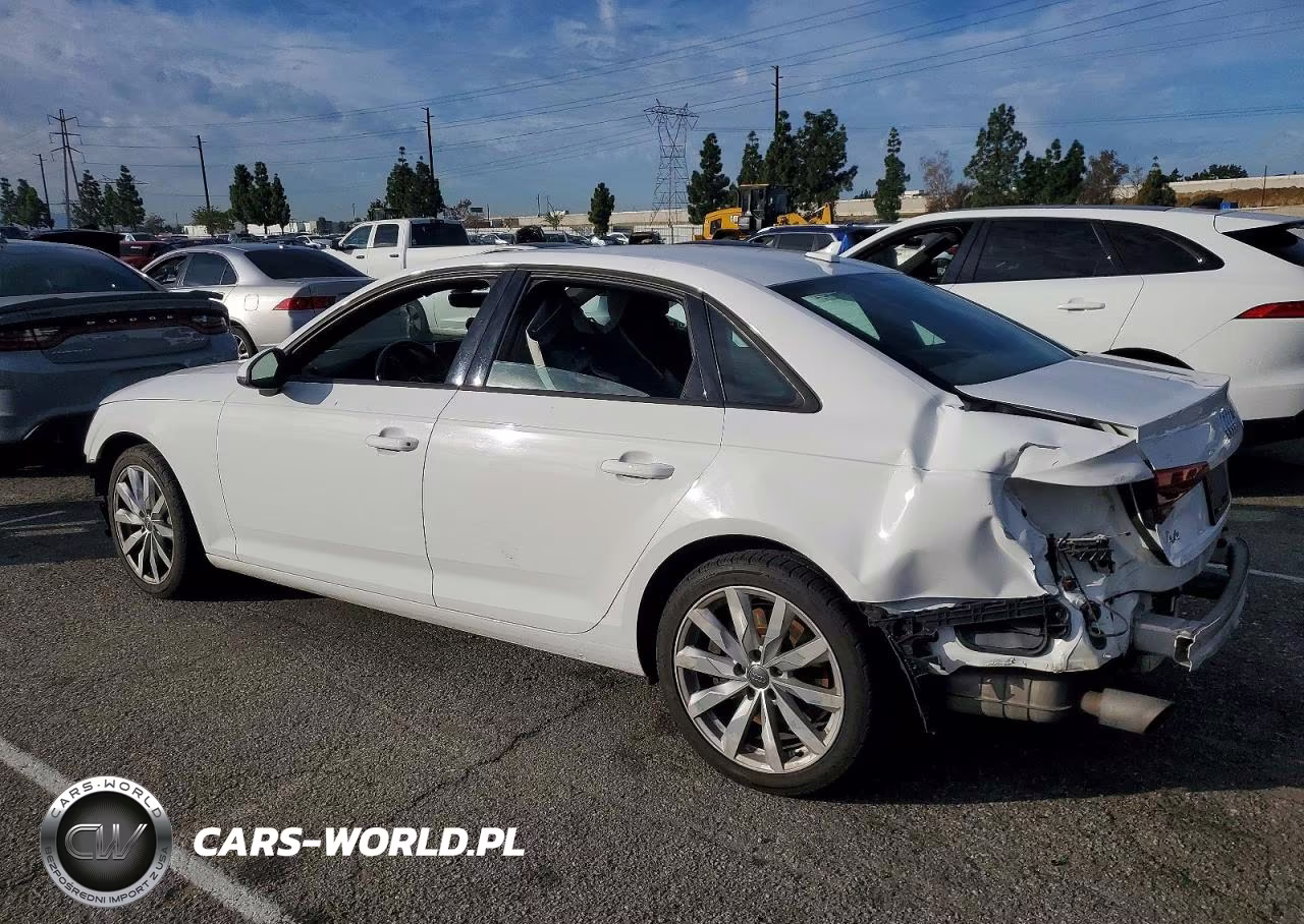 2017 Audi A4 Premium VIN:WAUGNAF45HN033488 - 2