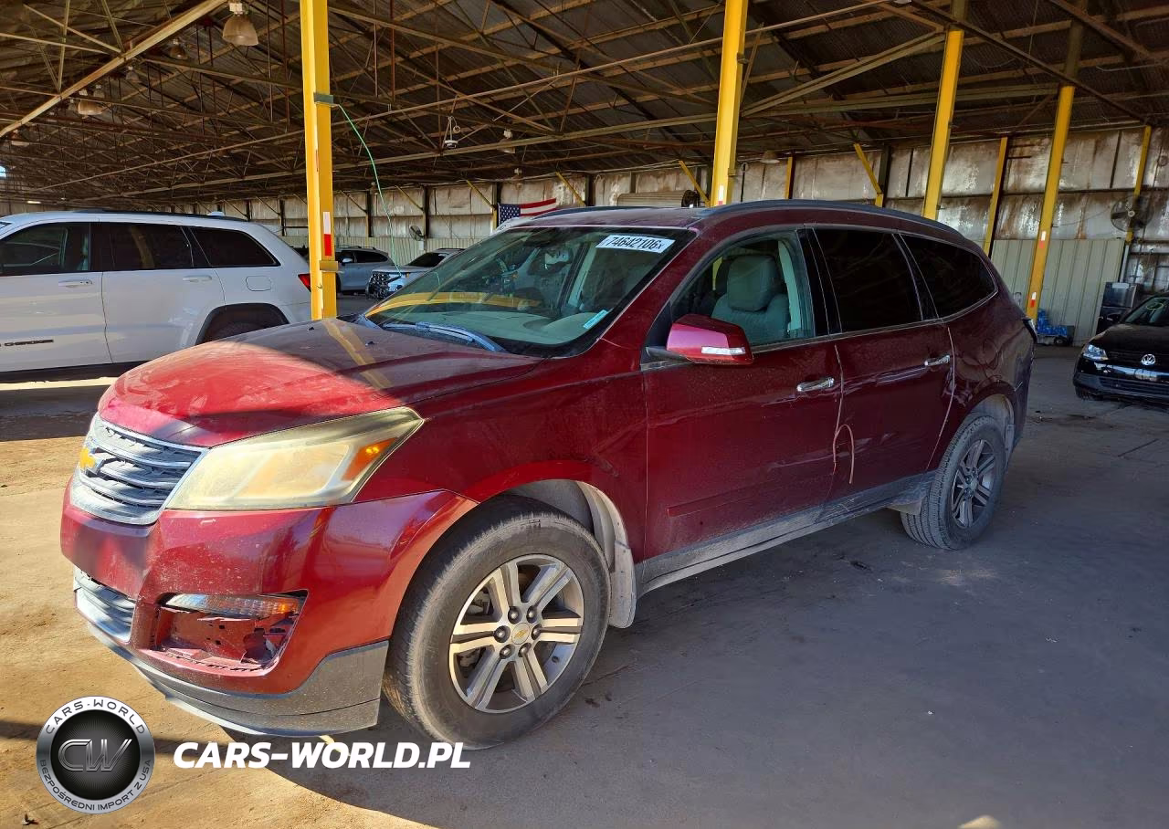 2016 Chevrolet Traverse Lt VIN:1GNKRHKD8GJ194172 - 1
