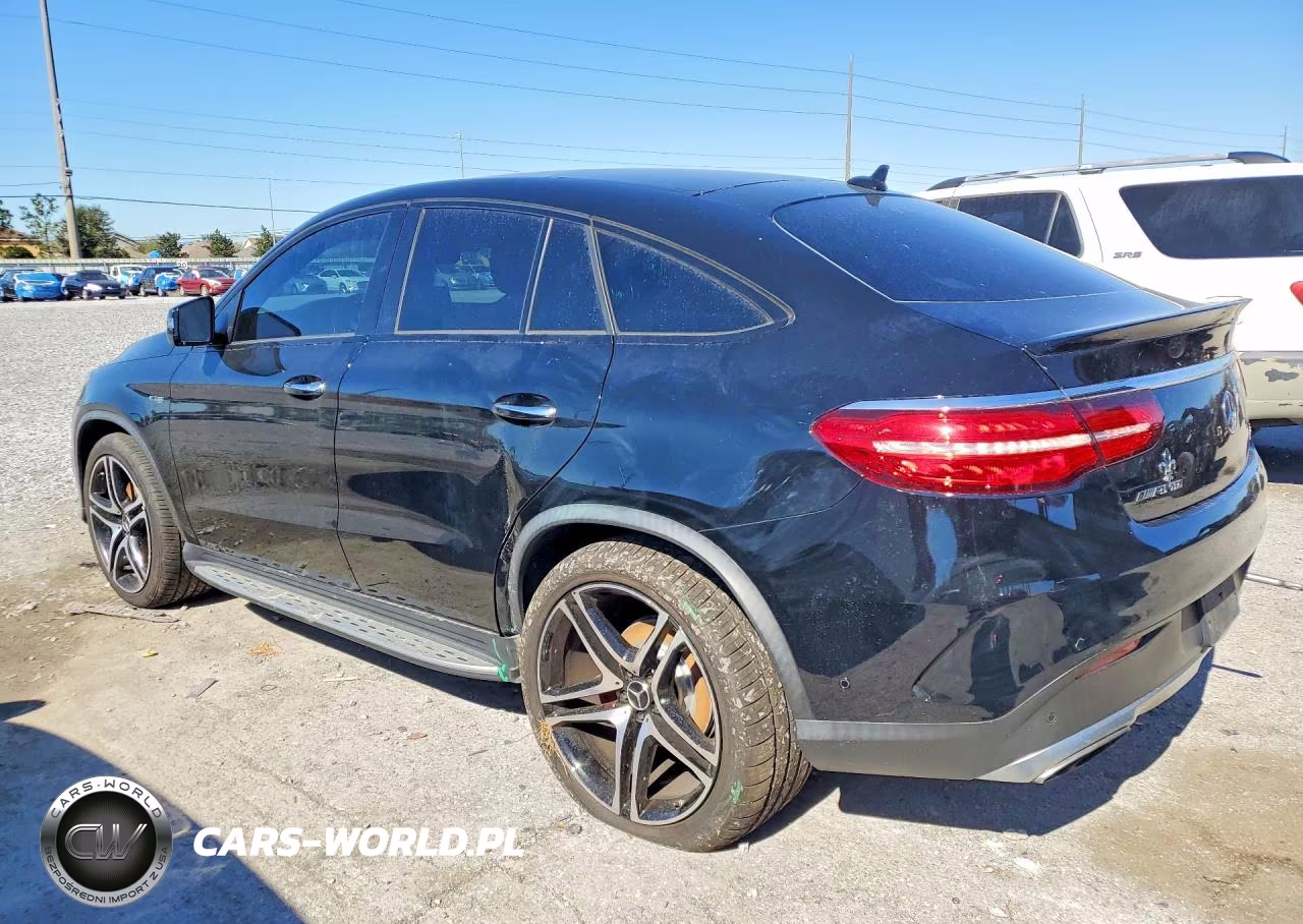 2018 Mercedes-Benz Gle Coupe 43 Amg VIN:4JGED6EB0JA096548 - 2