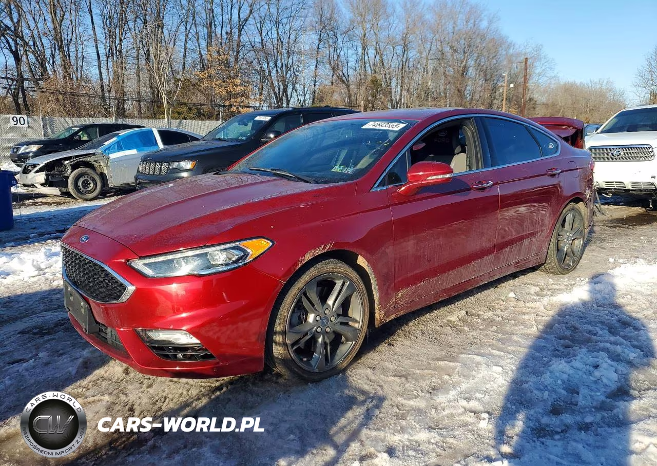 2017 Ford Fusion Sport VIN:3FA6P0VP4HR192830 - 1