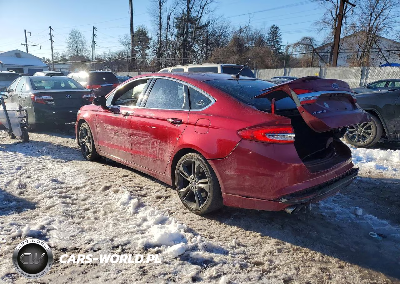 2017 Ford Fusion Sport VIN:3FA6P0VP4HR192830 - 2