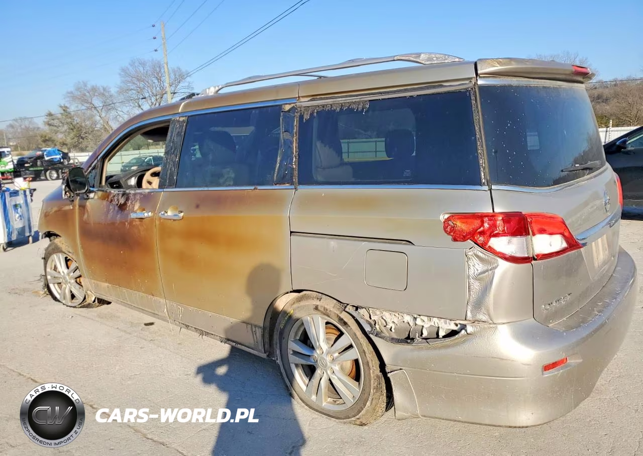 2013 Nissan Quest 3.5 S VIN:JN8AE2KP0D9069921 - 2