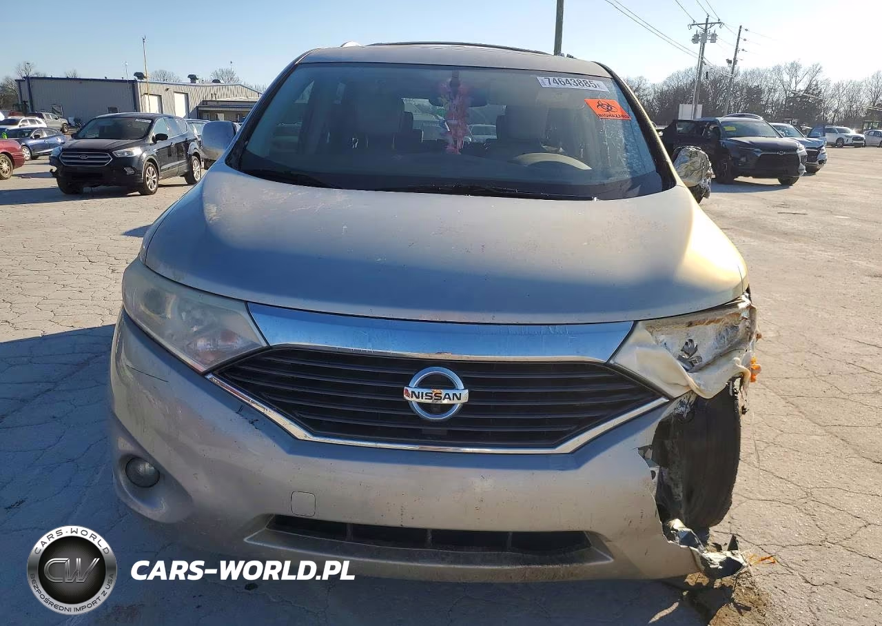 2013 Nissan Quest 3.5 S VIN:JN8AE2KP0D9069921 - 5