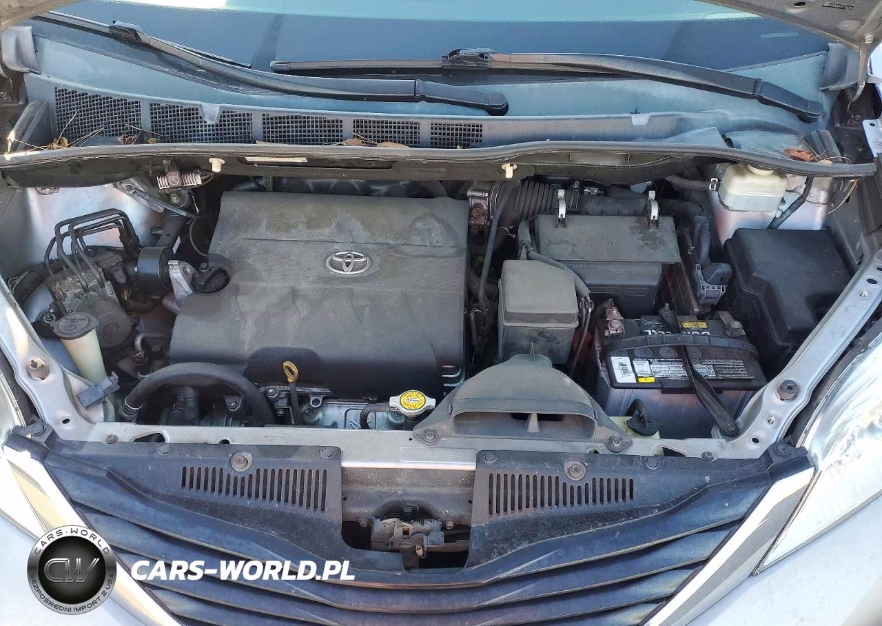 2012 Toyota Sienna Le VIN:5TDKK3DC3CS195540 - 12