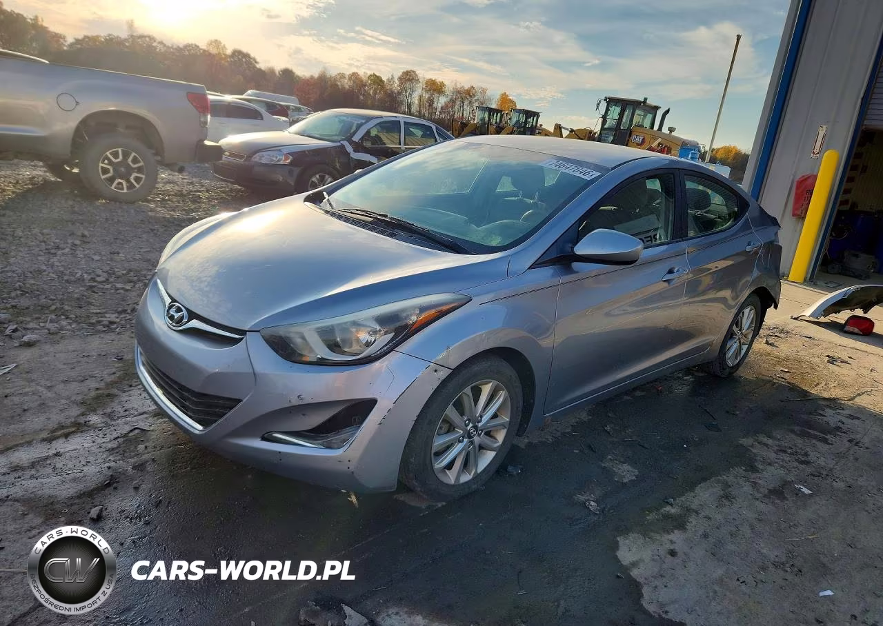 2016 Hyundai Elantra Se VIN:5NPDH4AE0GH654084 - 1