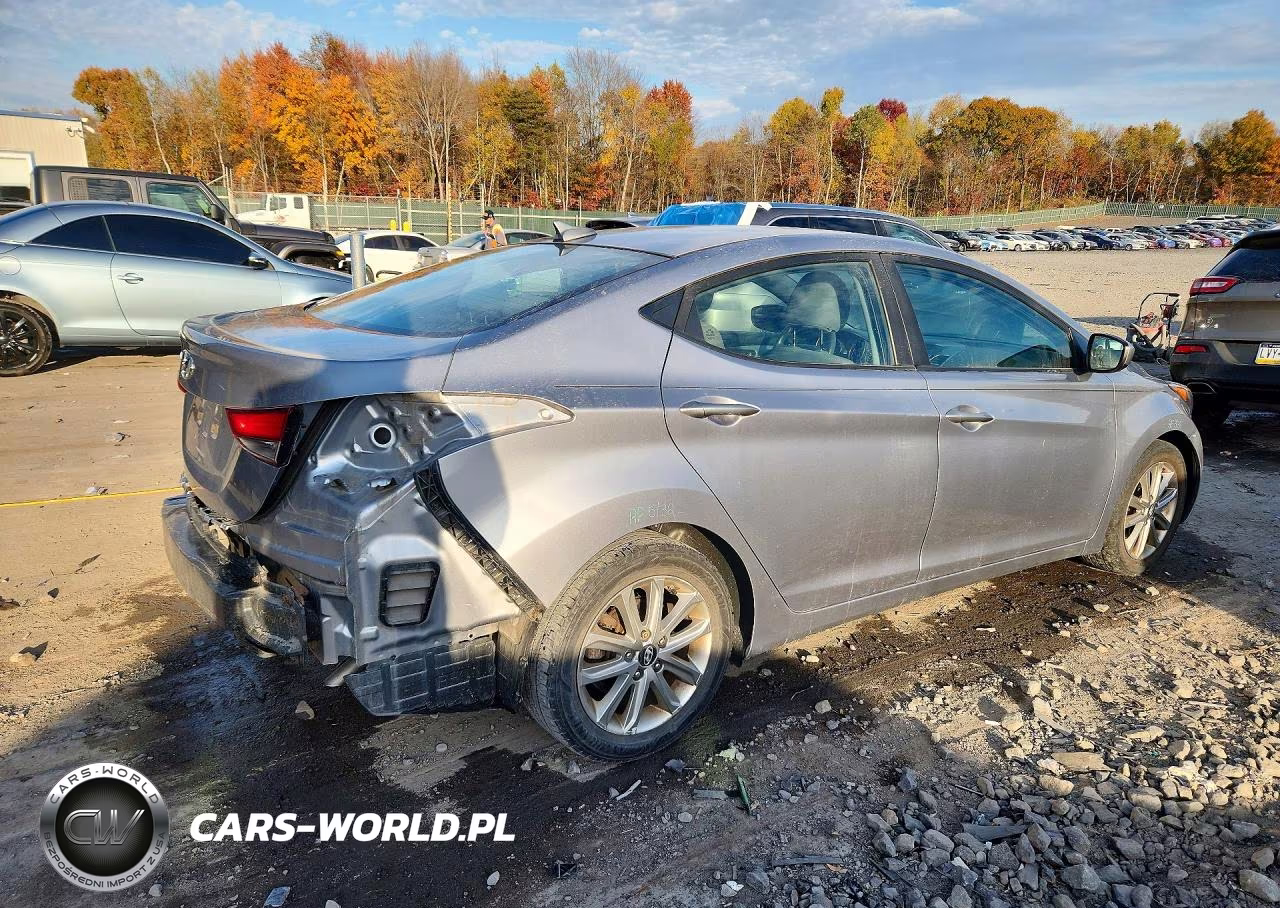 2016 Hyundai Elantra Se VIN:5NPDH4AE0GH654084 - 3