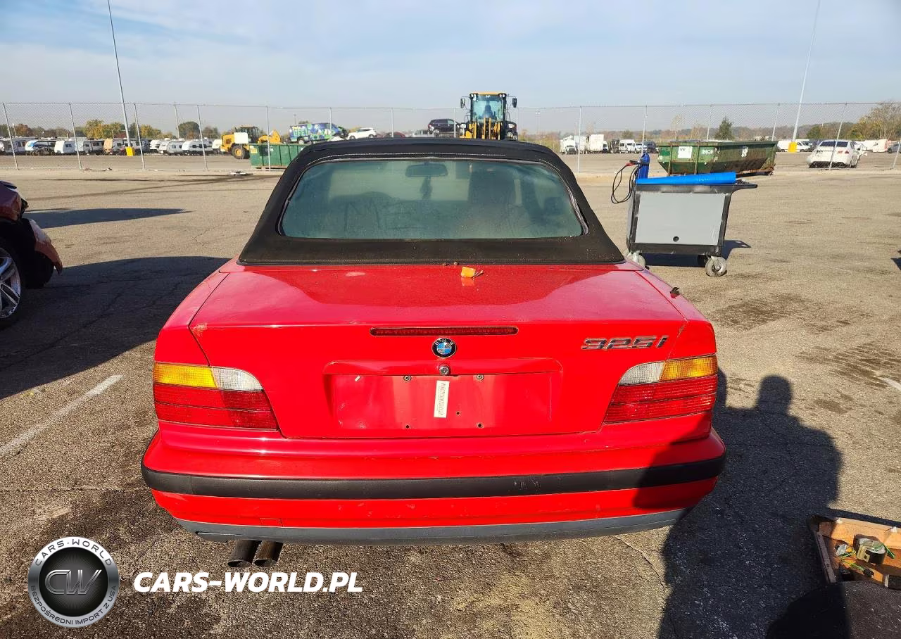 1994 BMW 325 Ic Automatic VIN:WBABJ6321RJD34406 - 6