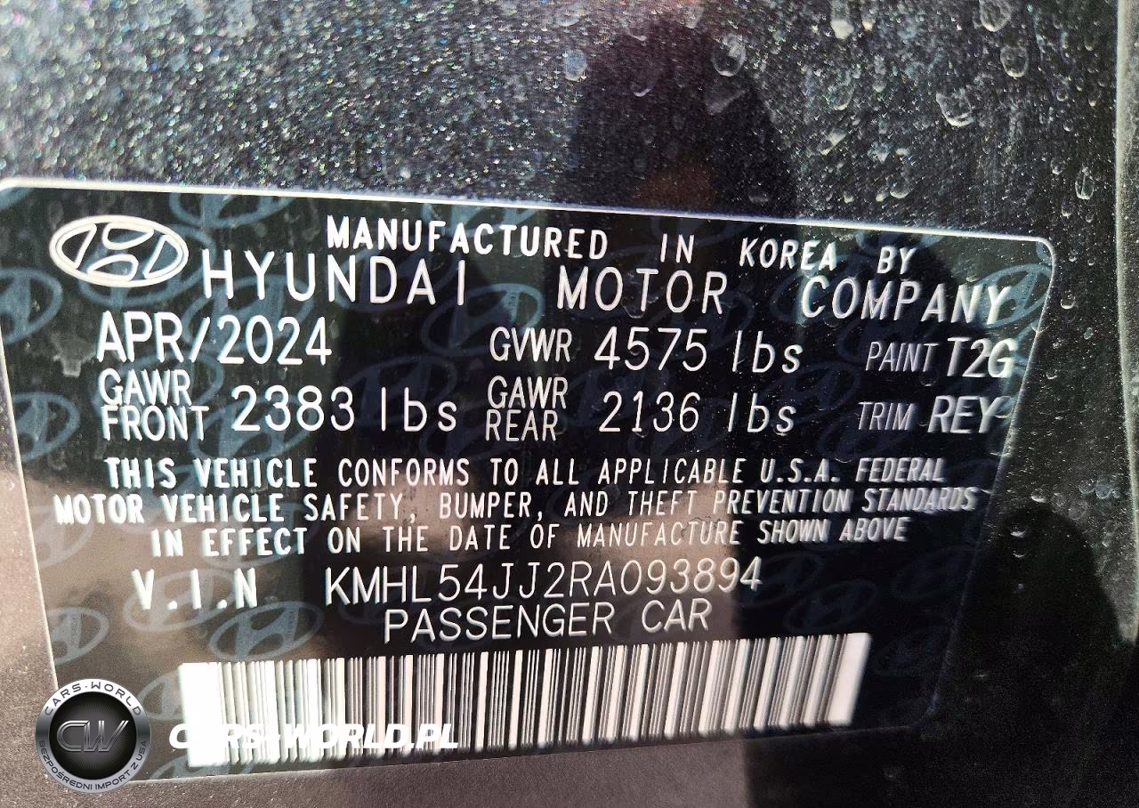 2024 Hyundai Sonata Hybrid Limited VIN:KMHL54JJ2RA093894 - 12