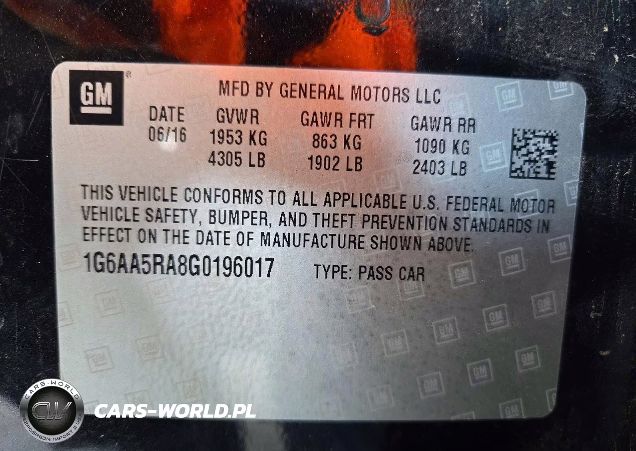 2016 Cadillac Ats VIN:1G6AA5RA8G0196017 - 12