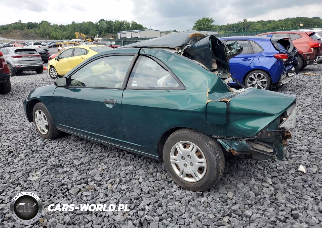 2001 Honda Civic Lx VIN:1HGEM22501L018188 - 2