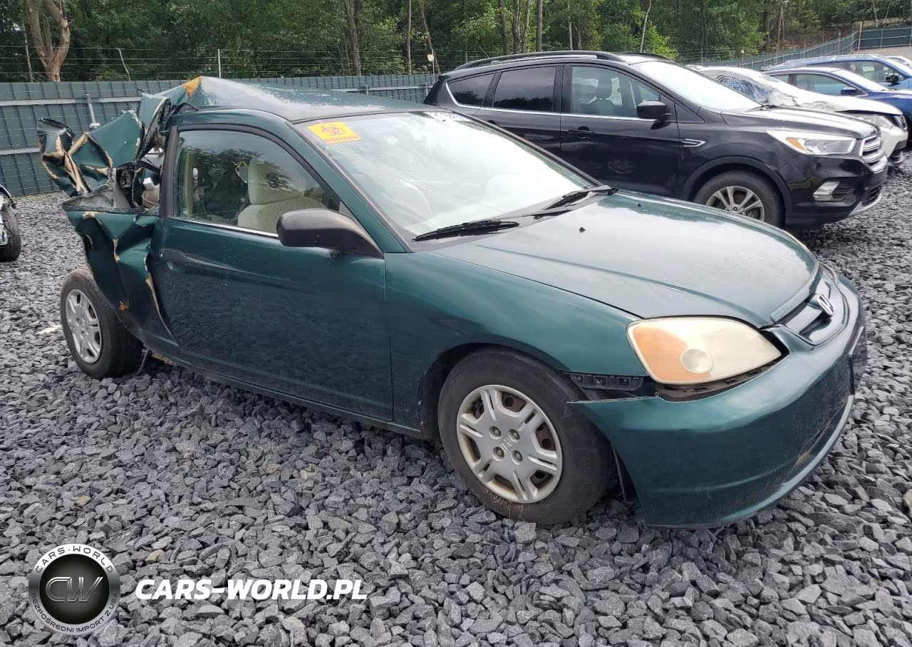 2001 Honda Civic Lx VIN:1HGEM22501L018188 - 4