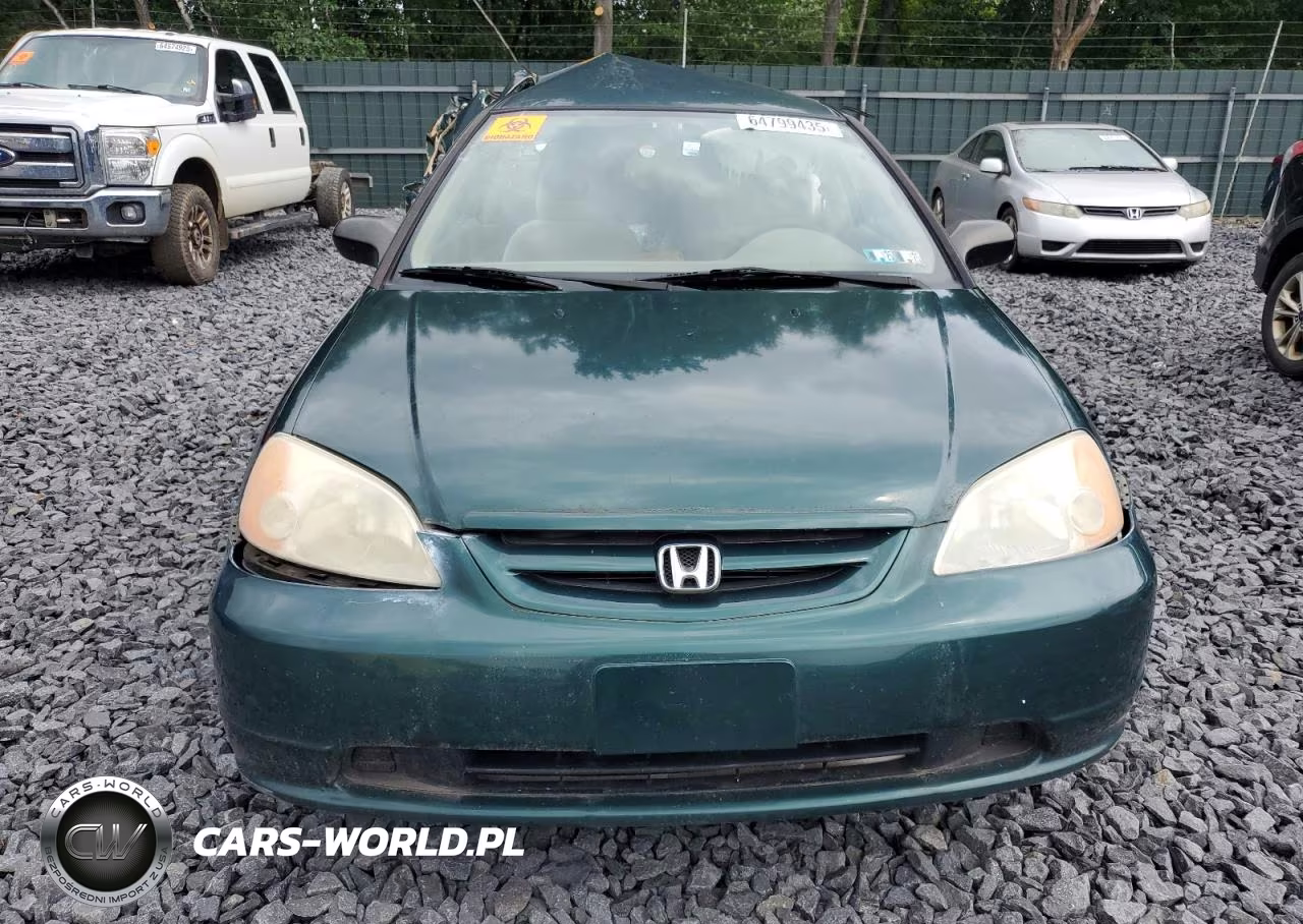 2001 Honda Civic Lx VIN:1HGEM22501L018188 - 5