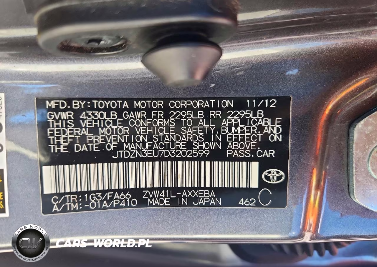 2013 Toyota Prius V Three VIN:JTDZN3EU7D3202599 - 12