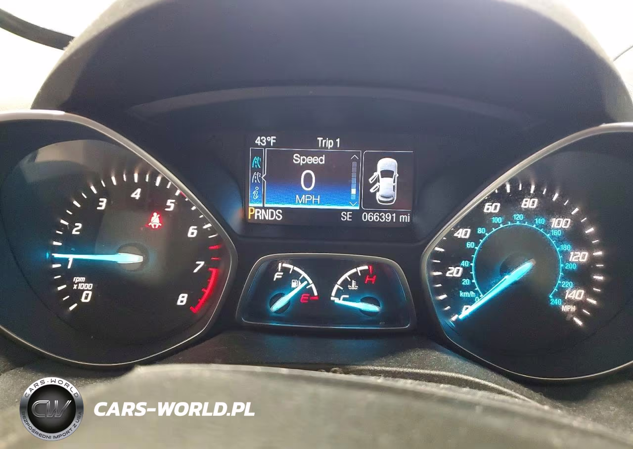 2016 Ford Escape S VIN:1FMCU0F73GUC50353 - 9