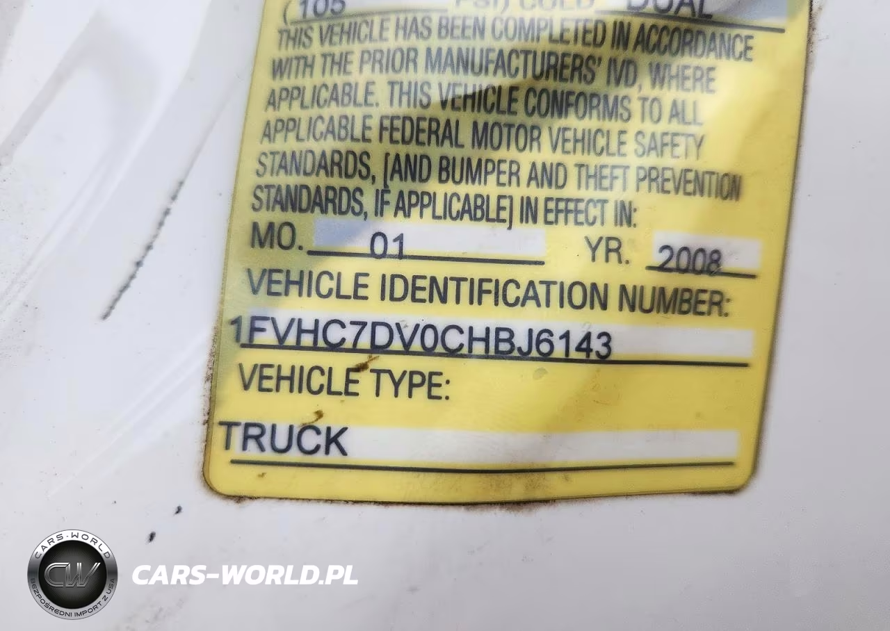 2012 Freightliner Business Class M2 Dump Truck VIN:1FVHC7DV0CHBJ6143 - 11
