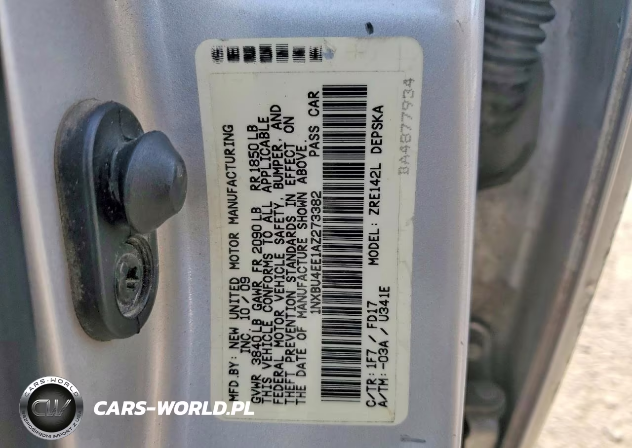 2010 Toyota Corolla VIN:1NXBU4EE1AZ273382 - 12