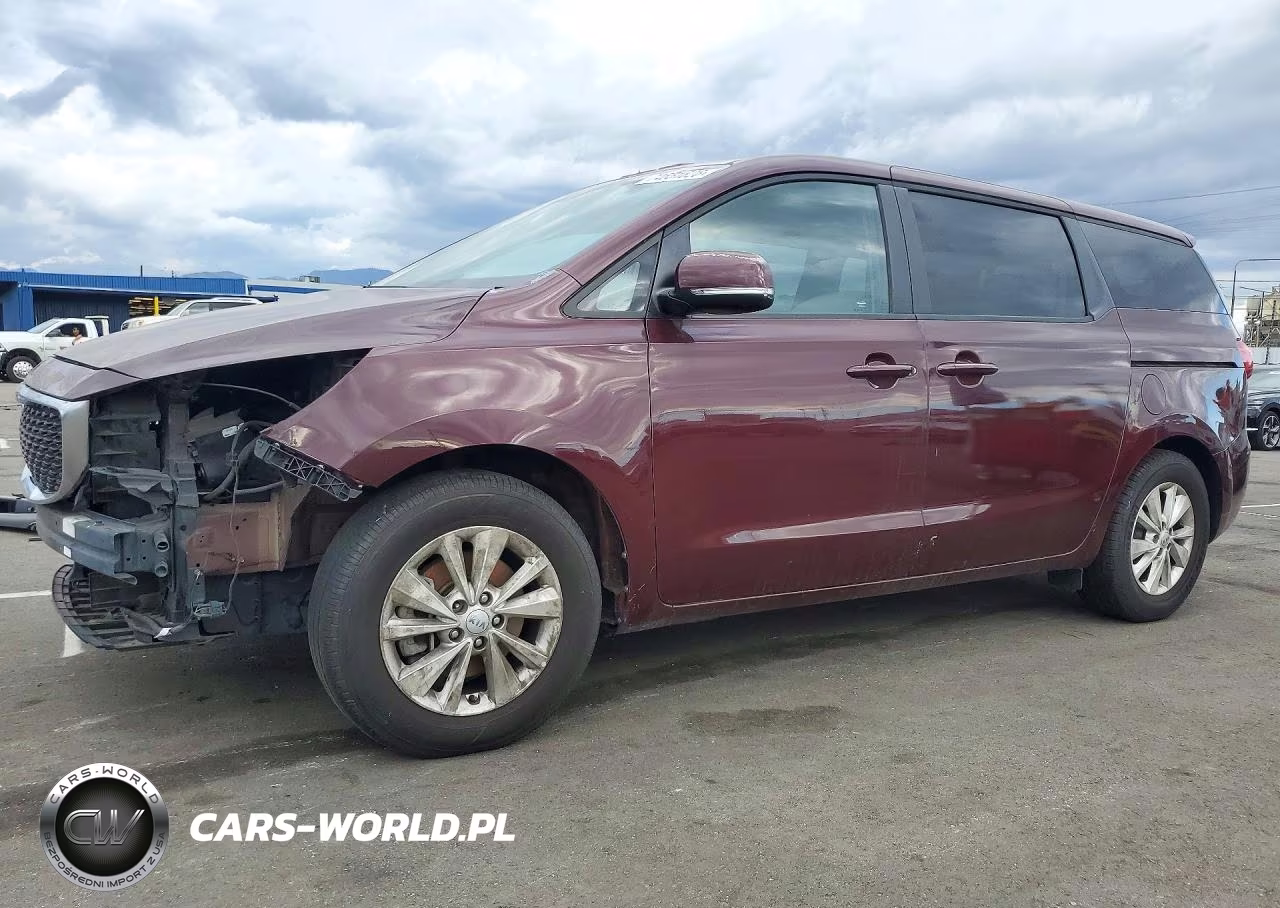 2017 Kia Sedona Lx VIN:KNDMB5C11H6232189 - 1
