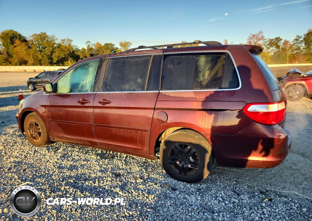 2007 Honda Odyssey Exl VIN:5FNRL38727B416547 - 2