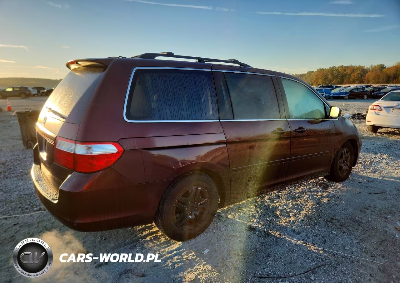 2007 Honda Odyssey Exl VIN:5FNRL38727B416547 - 3