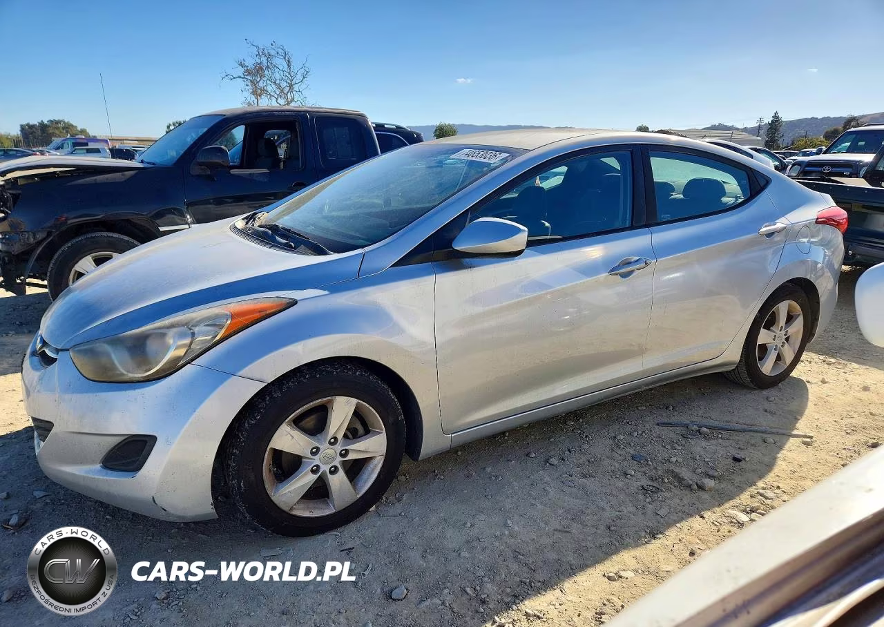 2011 Hyundai Elantra Gls VIN:KMHDH4AE5BU134070 - 1