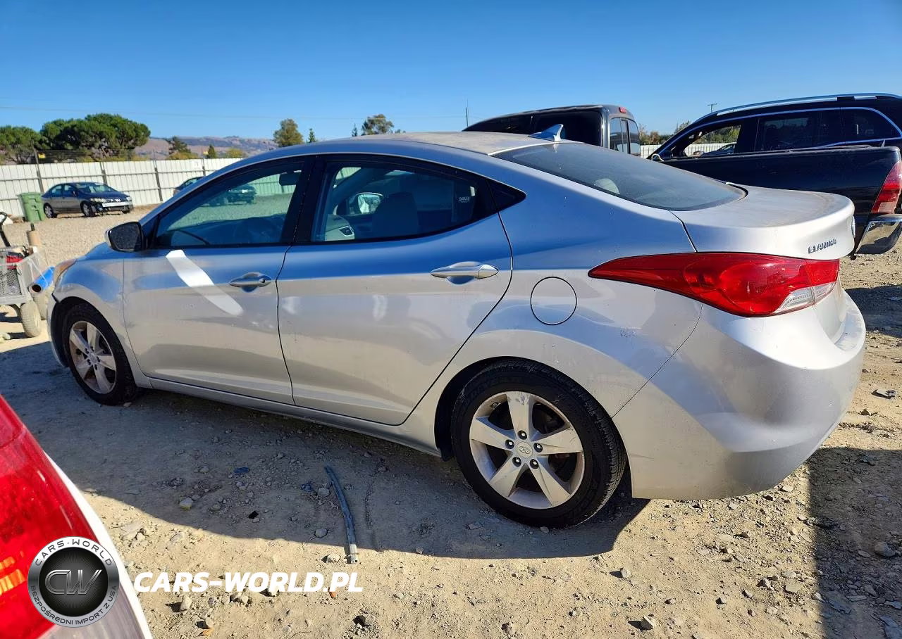 2011 Hyundai Elantra Gls VIN:KMHDH4AE5BU134070 - 2