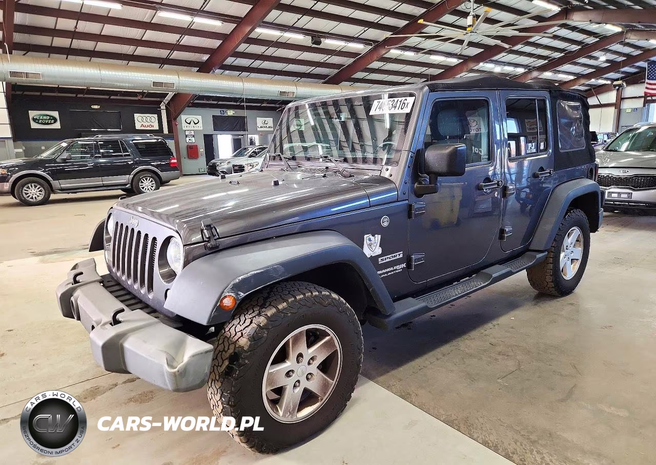 2018 Jeep Wrangler Unlimited Sport – zdjęcie 1 z 12