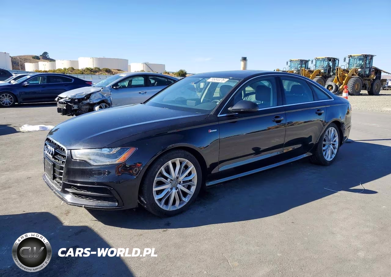 2012 Audi A6 VIN:WAUBGAFC4CN007386 - 1