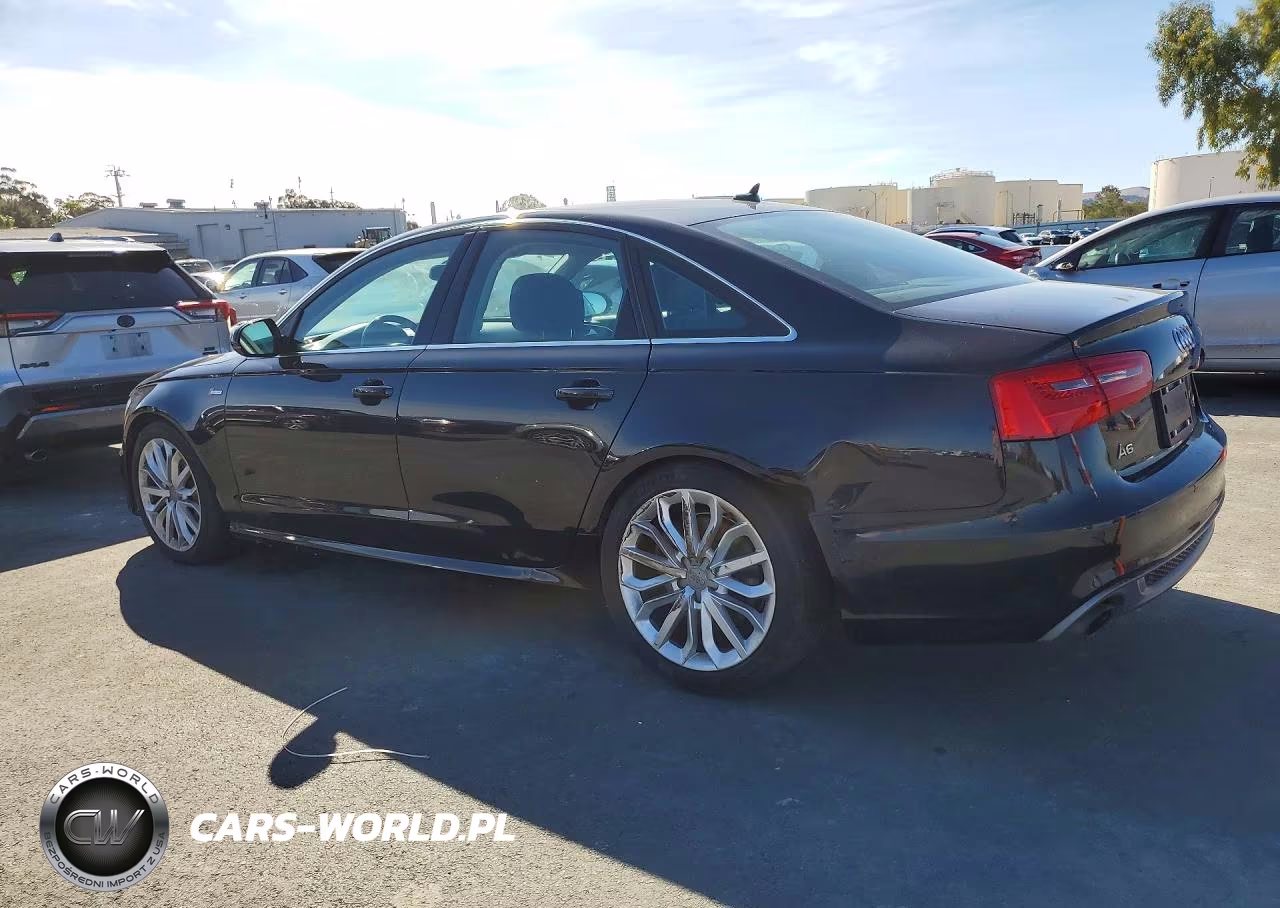 2012 Audi A6 VIN:WAUBGAFC4CN007386 - 2