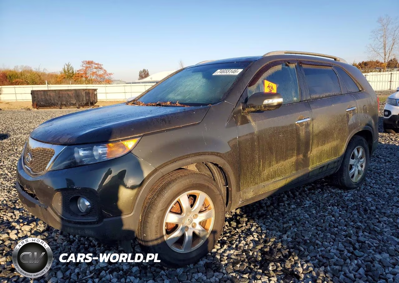 2013 Kia Sorento Lx VIN:5XYKT3A63DG313614 - 1