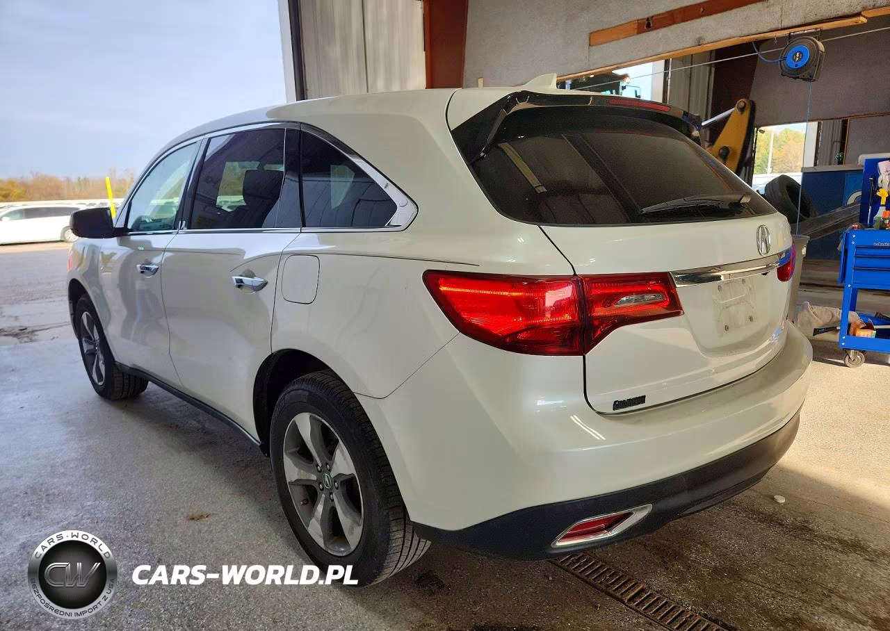 2014 Acura Mdx VIN:5FRYD4H24EB025205 - 2