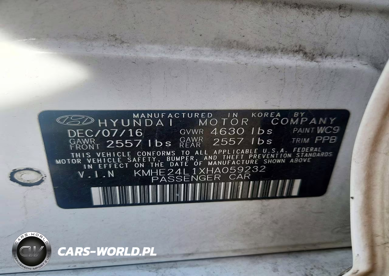2017 Hyundai Sonata Hybrid Se VIN:KMHE24L1XHA059232 - 13
