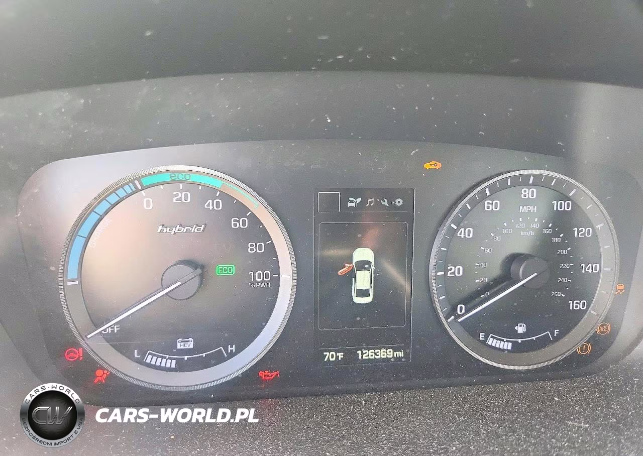 2017 Hyundai Sonata Hybrid Se VIN:KMHE24L1XHA059232 - 9