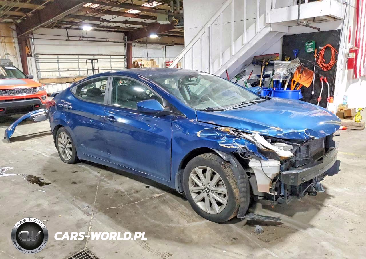 2015 Hyundai Elantra Se VIN:KMHDH4AEXFU388458 - 4