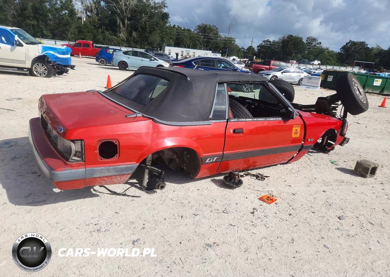 1985 Ford Mustang Lx VIN:1FABP27M5FF151436 - 3
