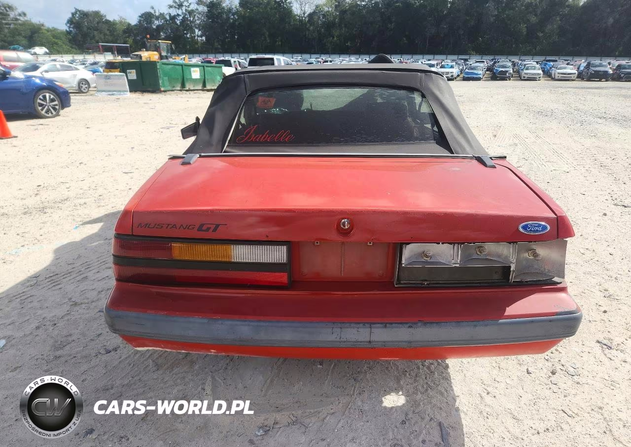 1985 Ford Mustang Lx VIN:1FABP27M5FF151436 - 6