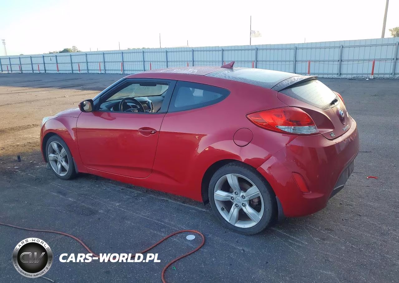 2015 Hyundai Veloster Base VIN:KMHTC6AD6FU245021 - 2