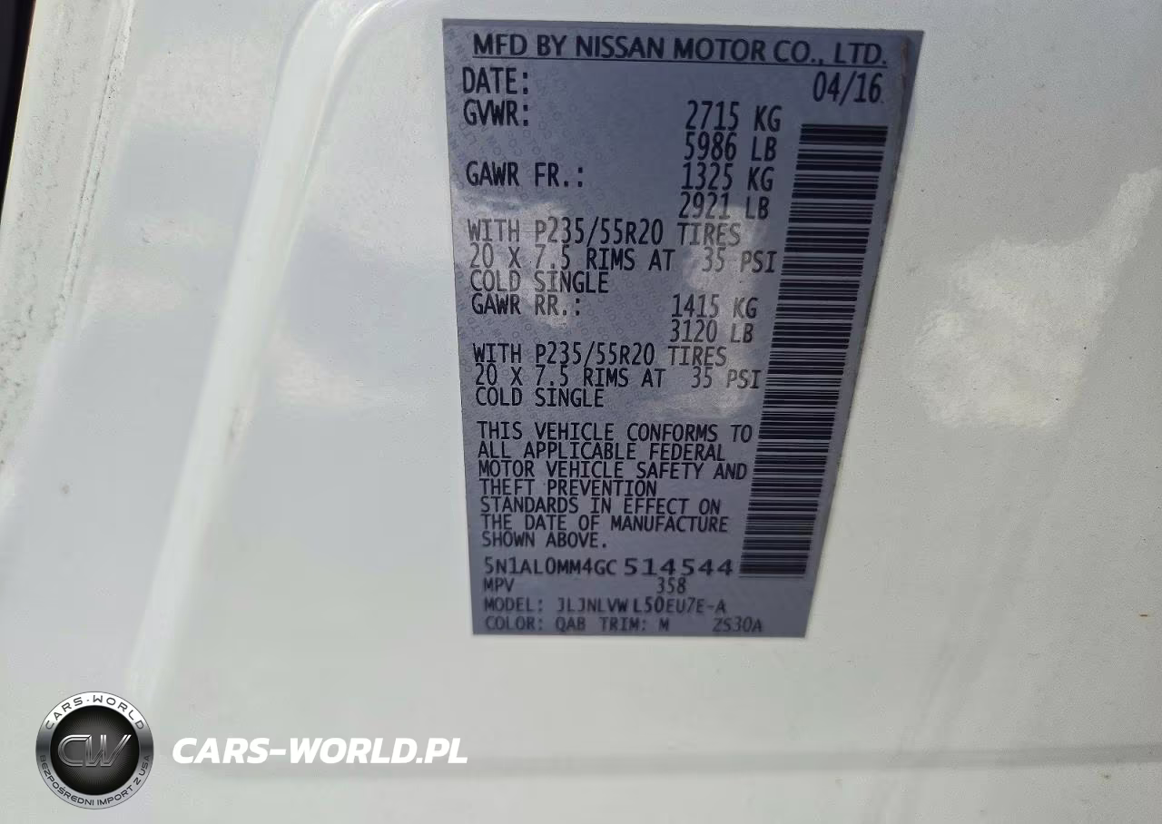 2016 Infiniti Qx60 Base VIN:5N1AL0MM4GC514544 - 14