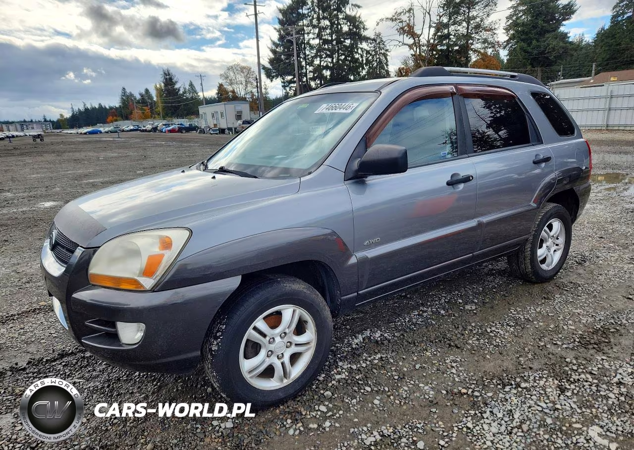 2007 Kia Sportage Lx VIN:KNDJE723077312312 - 1