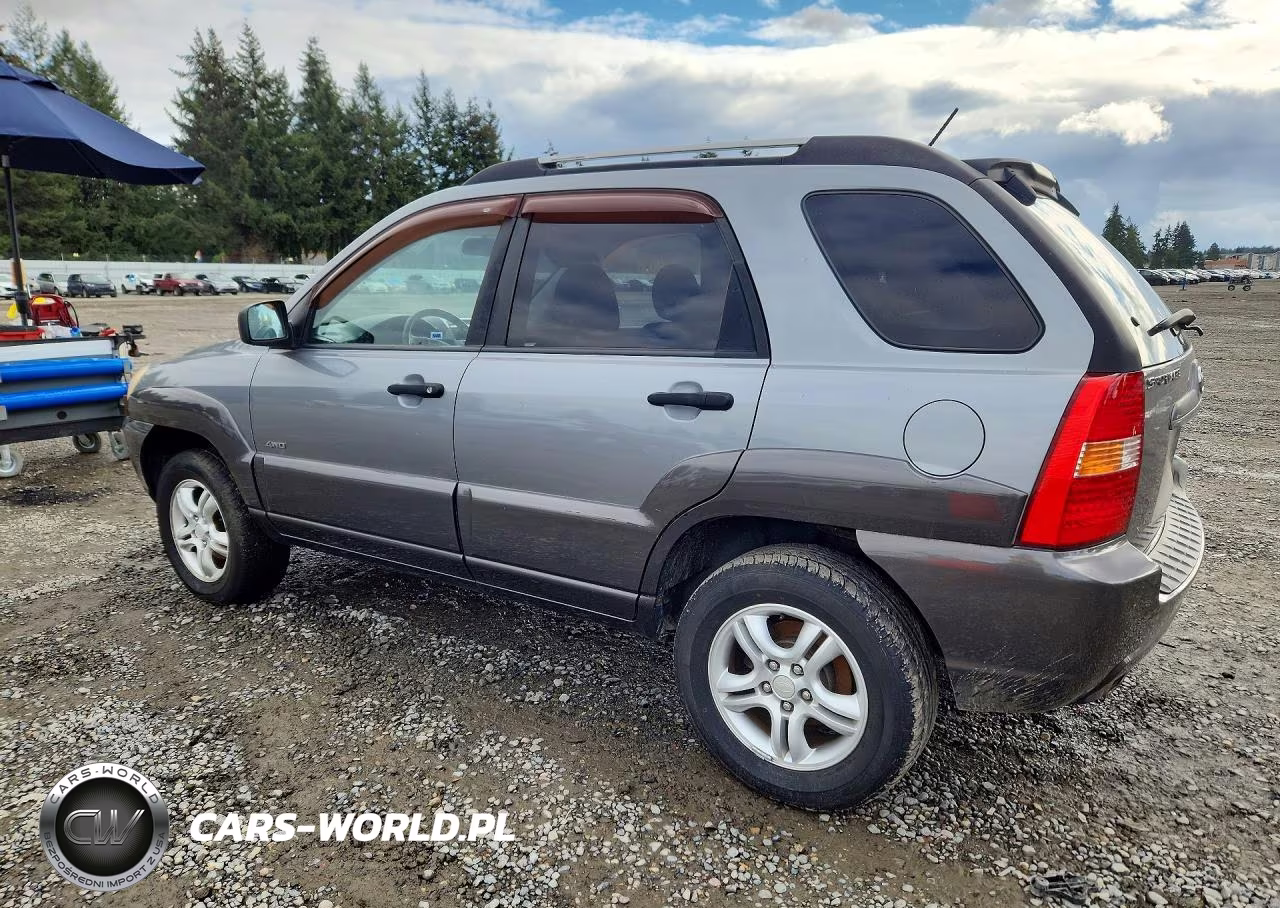 2007 Kia Sportage Lx VIN:KNDJE723077312312 - 2