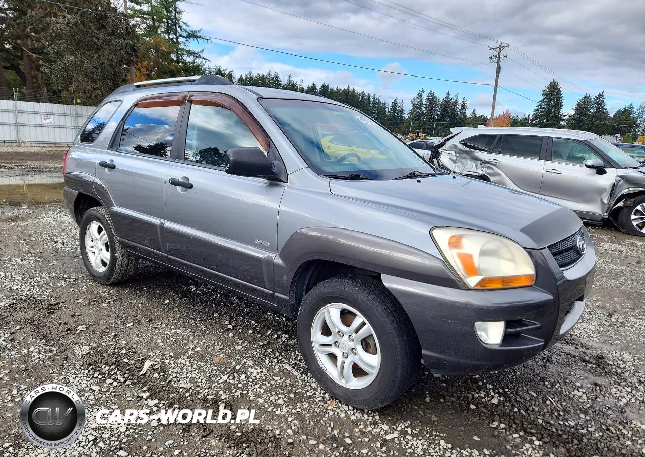 2007 Kia Sportage Lx VIN:KNDJE723077312312 - 4