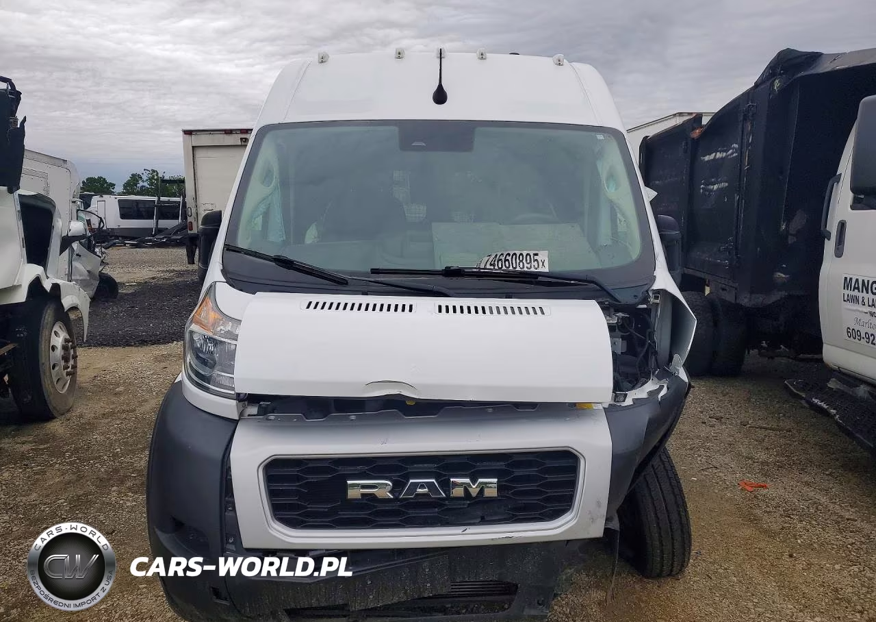 2022 Ram Promaster 2500 High Roof 159 Wb VIN:3C6LRVDGXNE125343 - 5