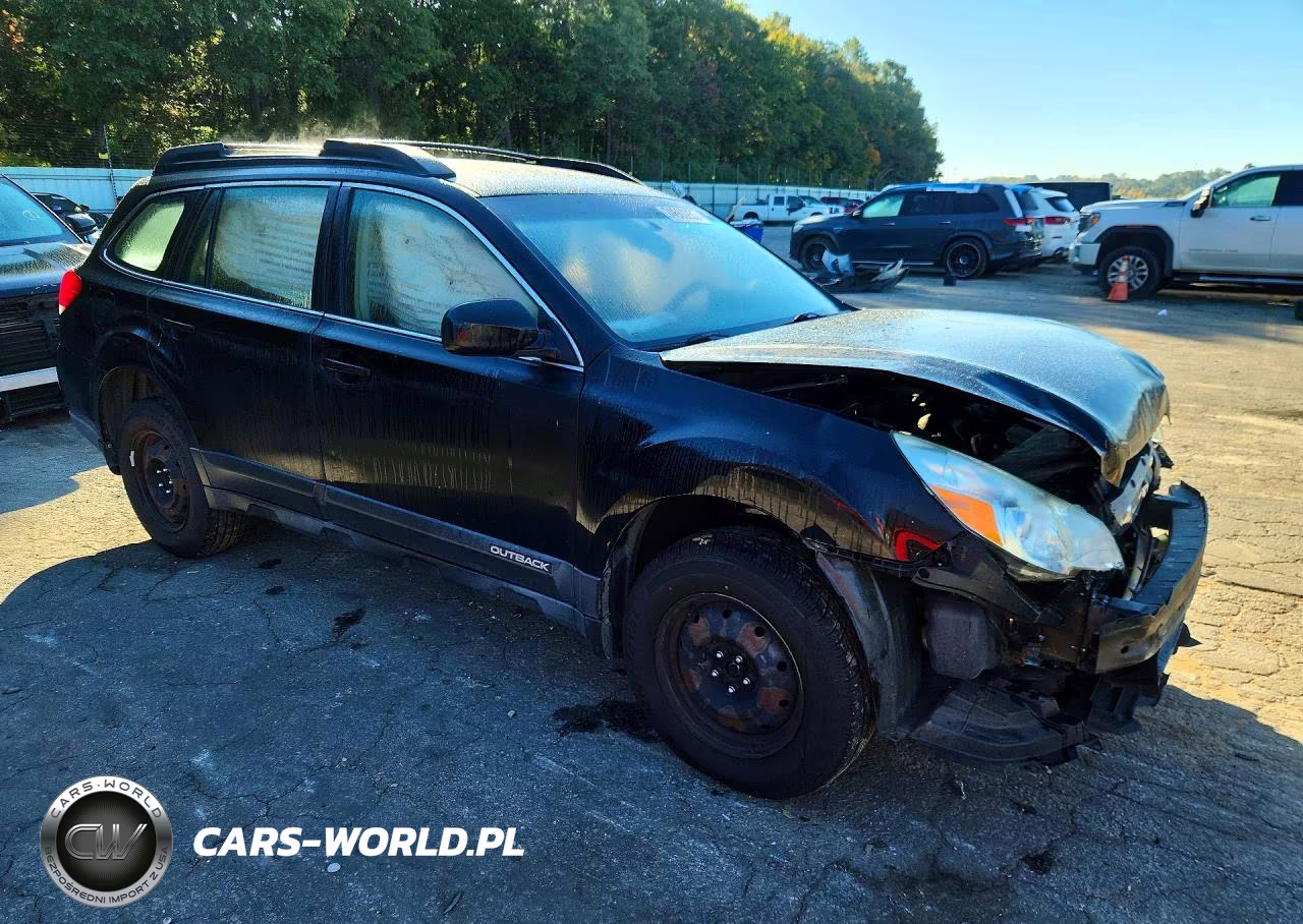 2013 Subaru Outback 2.5I VIN:4S4BRBAC4D3319162 - 4