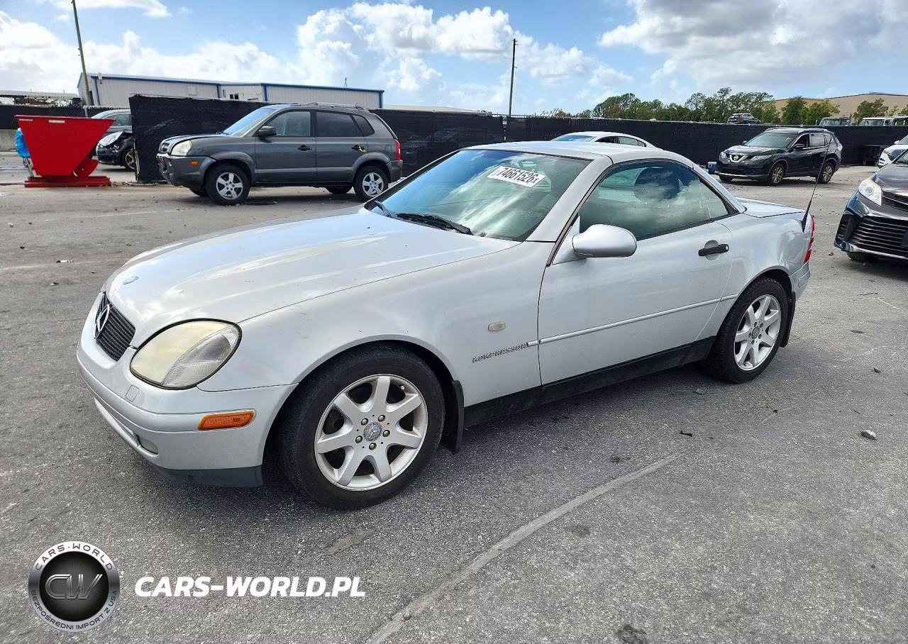 1999 Mercedes-Benz Slk 230 Kompressor VIN:WDBKK47F8XF111986 - 1