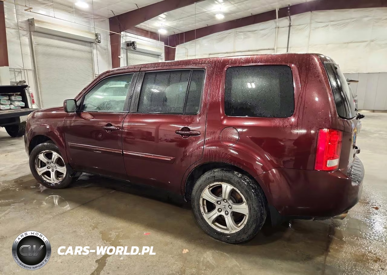 2013 Honda Pilot Exl VIN:5FNYF4H5XDB078222 - 2