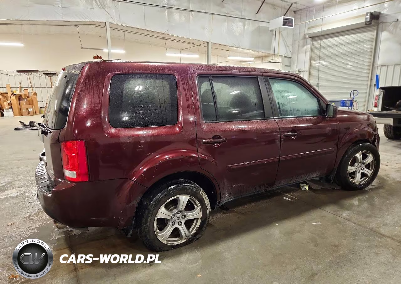 2013 Honda Pilot Exl VIN:5FNYF4H5XDB078222 - 3