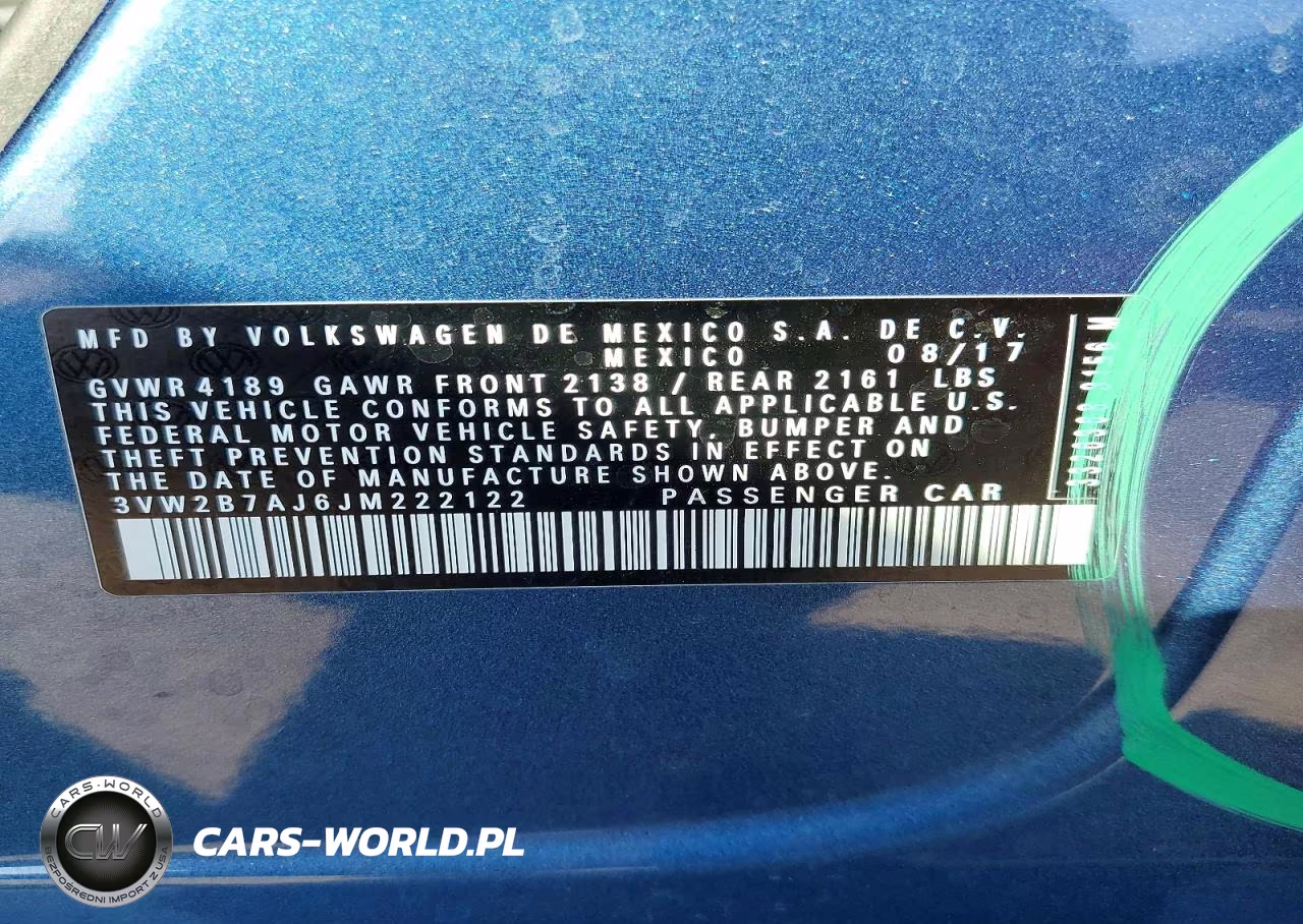 2018 Volkswagen Jetta S VIN:3VW2B7AJ6JM222122 - 13