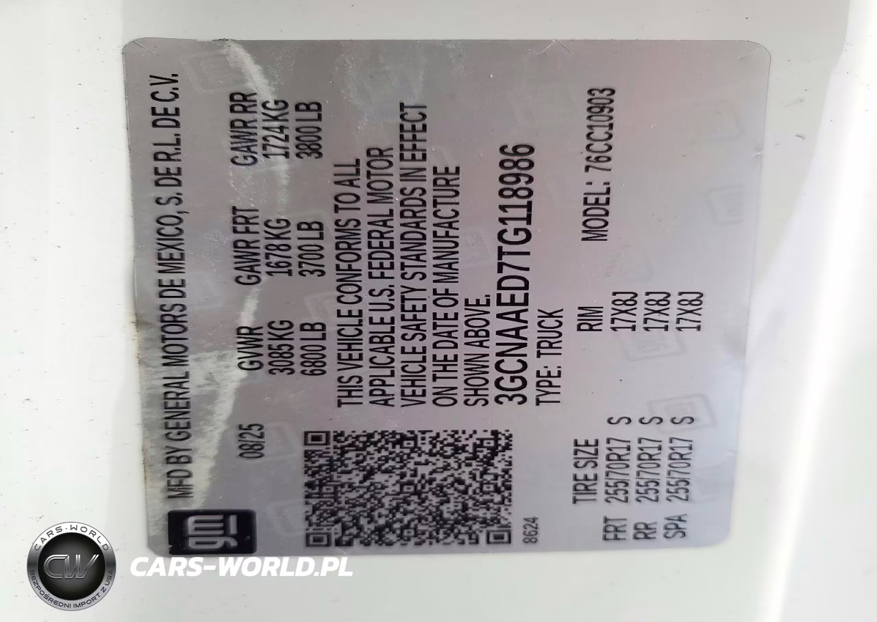 2026 Chevrolet Silverado C1500 VIN:3GCNAAED7TG118986 - 13