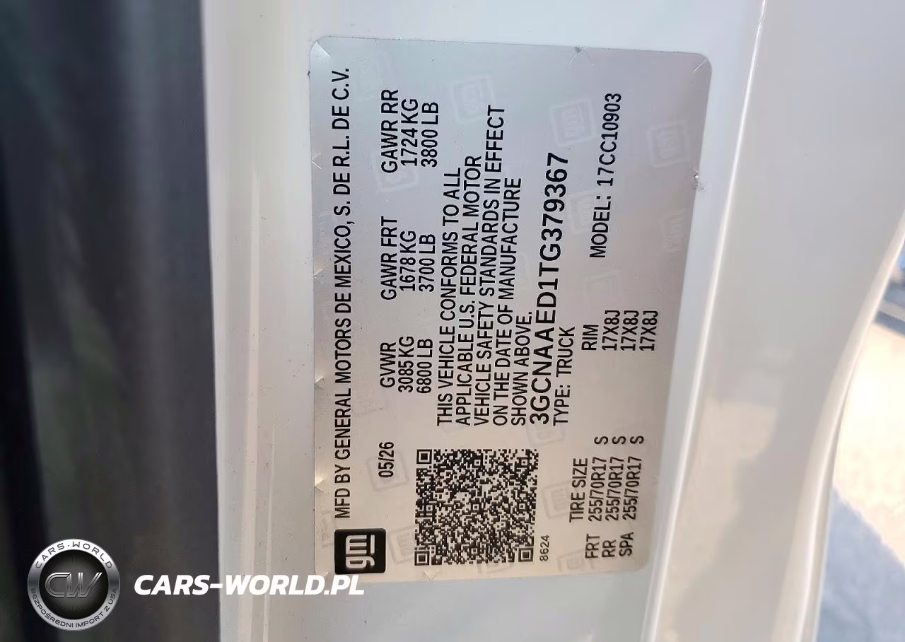 2026 Chevrolet Silverado C1500 VIN:3GCNAAED1TG379367 - 13